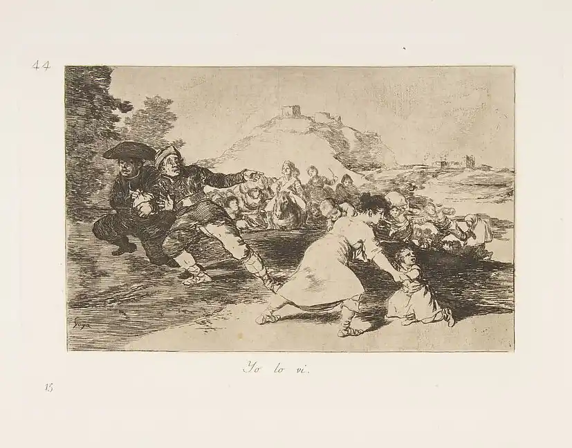 Goya The Disasters of War, Plate 44