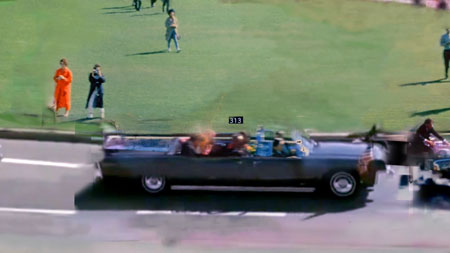 JFK assassination head shot