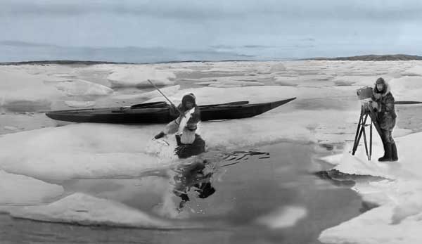 Nanook of the North - ice fishing Nanook of the North - ice fishing