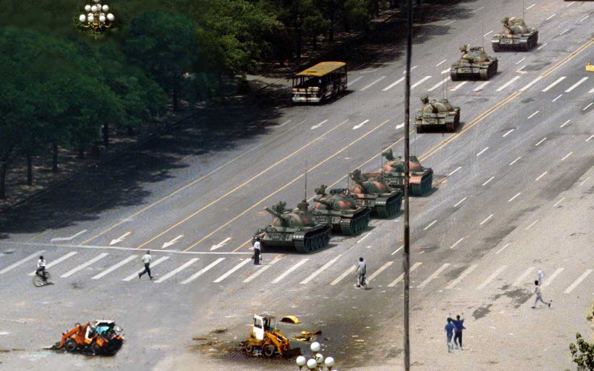 The Unknown Rebel, June 5th 1989 Tiananmen Square The Unknown Rebel, June 5th 1989 Tiananmen Square