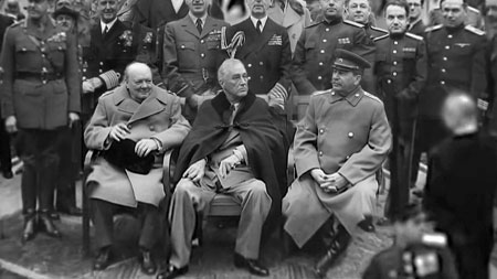 Three Kings in Yalta: Churchill, Roosevelt & Stalin